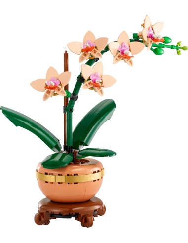 GIOCATTOLO PUBBLICIZZATO: vendita online LEGO BOTANICAL 10343 MINI-ORCHIDEA, FIORI ARTIFICIALI, VASO, DECORAZIONE CASA, MODEL...