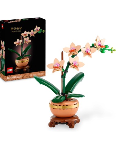 GIOCATTOLO PUBBLICIZZATO: vendita online LEGO BOTANICAL 10343 MINI-ORCHIDEA, FIORI ARTIFICIALI, VASO, DECORAZIONE CASA, MODEL...