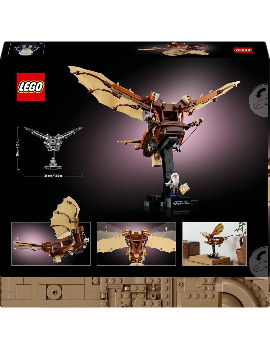 GIOCATTOLO PUBBLICIZZATO: vendita online LEGO ICONS MACCHINA VOLANTE DI LEONARDO DA VINCI in offerta