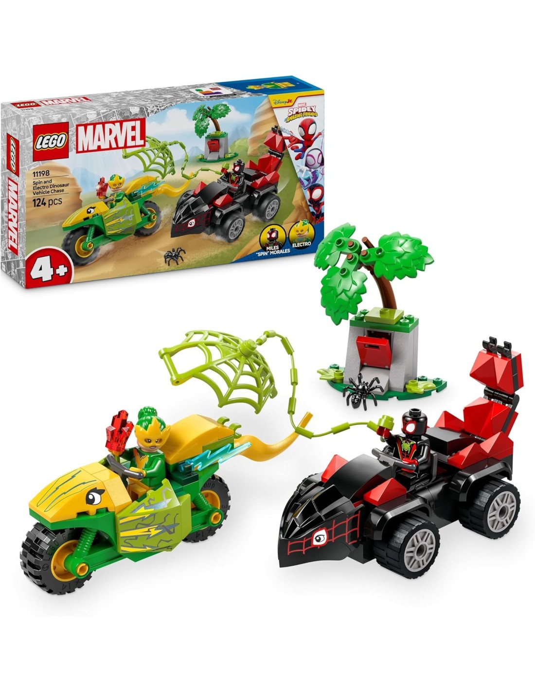 GIOCATTOLO PUBBLICIZZATO: vendita online LEGO MARVEL INSEGUIMENTO SUI DINO-VEICOLI DI SPIN ED ELECTRO in offerta