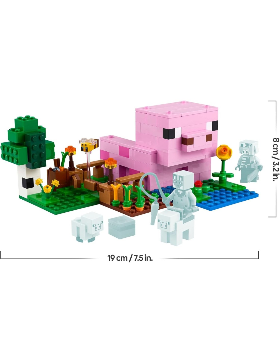 GIOCATTOLO PUBBLICIZZATO: vendita online LEGO MINECRAFT CASA DEL MAIALINO in offerta