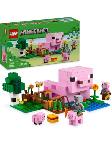 GIOCATTOLO PUBBLICIZZATO: vendita online LEGO MINECRAFT CASA DEL MAIALINO in offerta
