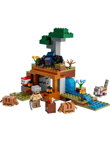 Il LEGO Minecraft Spedizione nella Miniera dell’Armadillo porta i fan del videogioco in una nuova avventura nel mondo dei matton