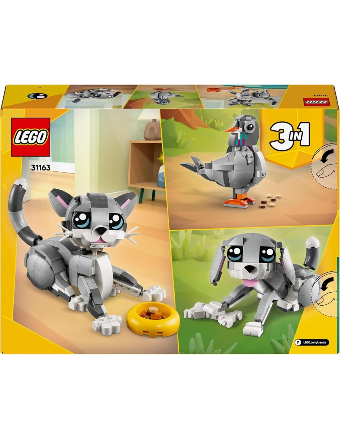 GIOCATTOLO PUBBLICIZZATO: vendita online LEGO CREATOR GATTO GIOCOSO in offerta