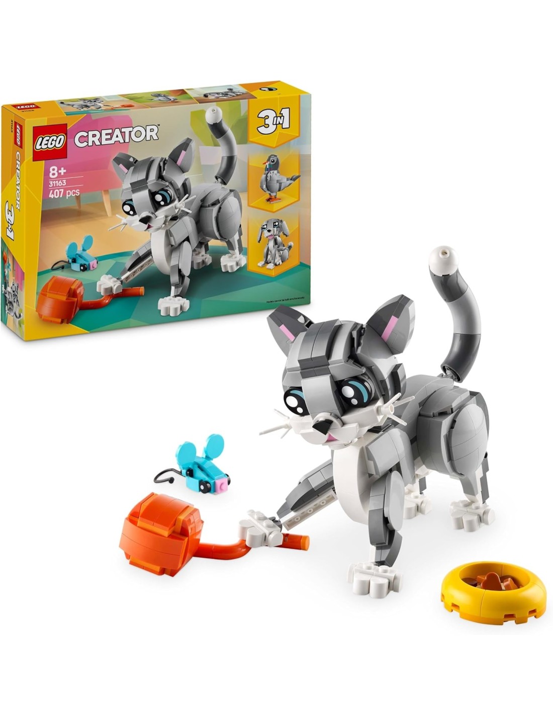 GIOCATTOLO PUBBLICIZZATO: vendita online LEGO CREATOR GATTO GIOCOSO in offerta