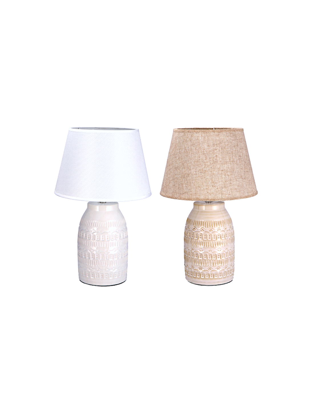 Lampada Hart Base Ceramica 30x47 cm Assortita | Shopincasa.it