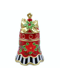DECORAZIONE CAMPANA CERAMICA 30CM