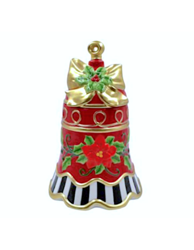 DECORAZIONE CAMPANA CERAMICA 30CM