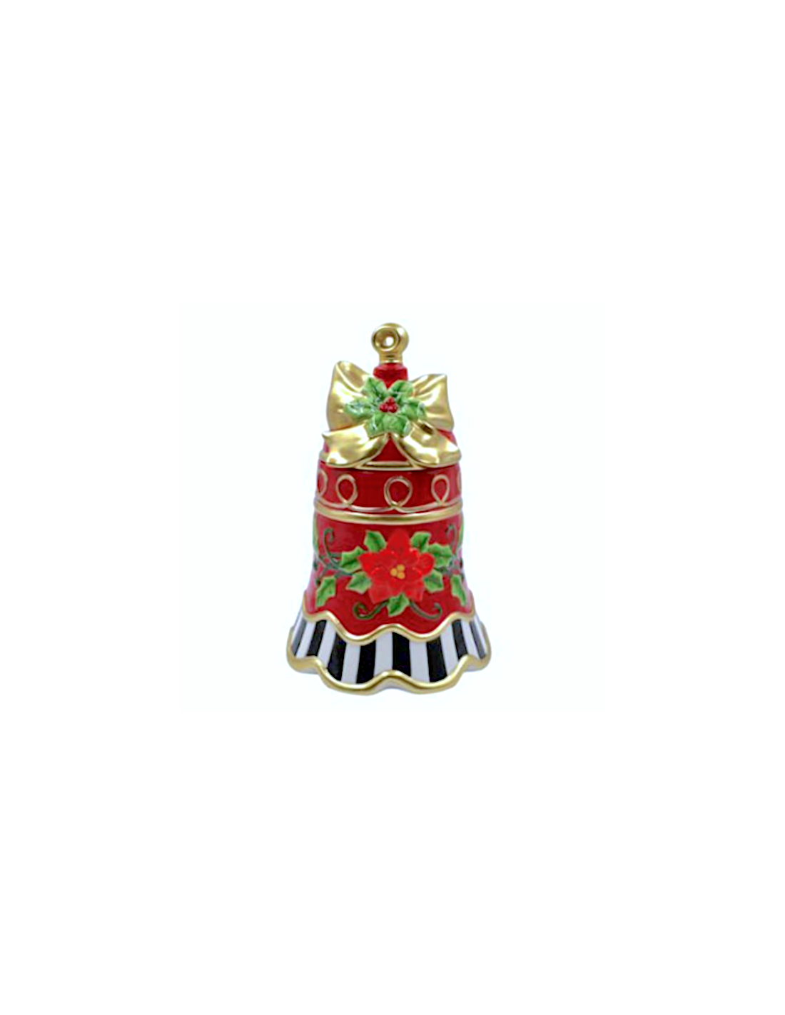 DECORAZIONE CAMPANA CERAMICA 30CM