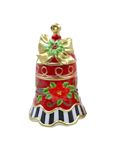 DECORAZIONE CAMPANA CERAMICA 26CM
