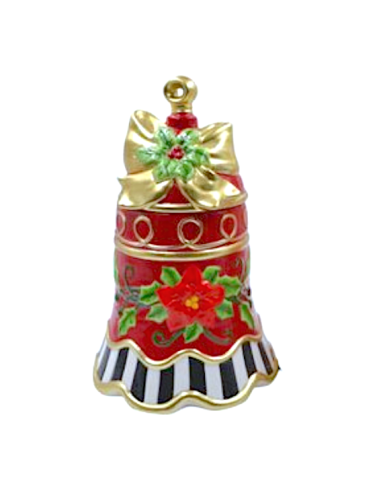 DECORAZIONE CAMPANA CERAMICA 26CM
