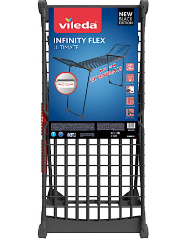 STENDI ALLUMINIO: vendita online Vileda Infinity Flex Ultimate Stendibiancheria – 30 m Estensibile in offerta