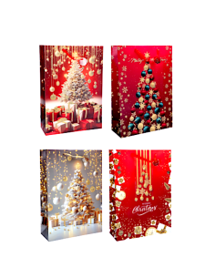 SACCHETTO REGALO 113845 NATALIZIO 50X20X70CM ASSORTITO
