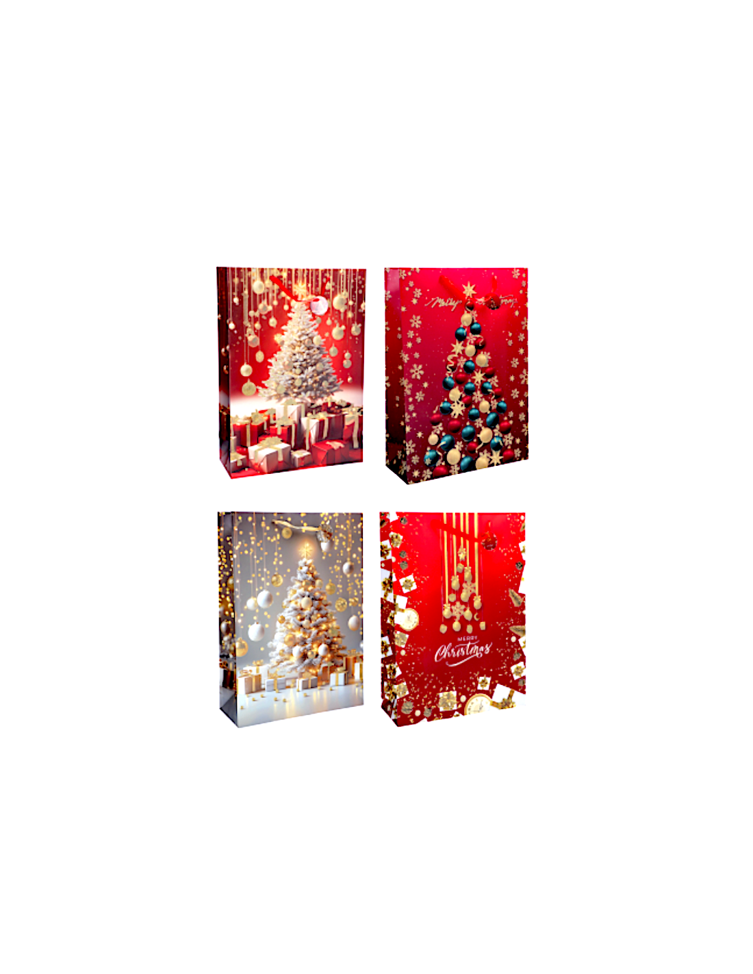 SACCHETTO REGALO 113845 NATALIZIO 50X20X70CM ASSORTITO