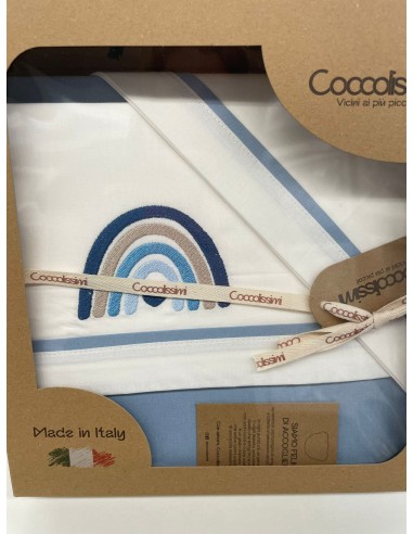 Coperta lana + set carrozzina Rainbow Avion | Shopincasa.it