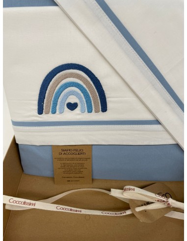 Coperta lana + set carrozzina Rainbow Avion | Shopincasa.it