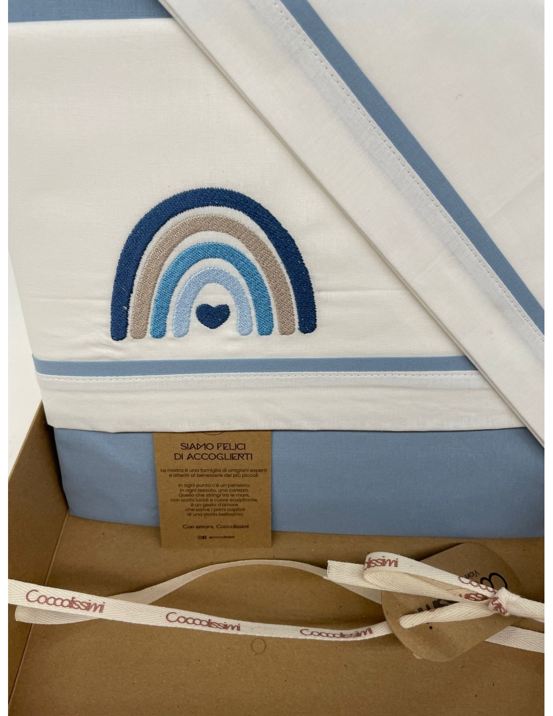 Coperta lana + set carrozzina Rainbow Avion | Shopincasa.it