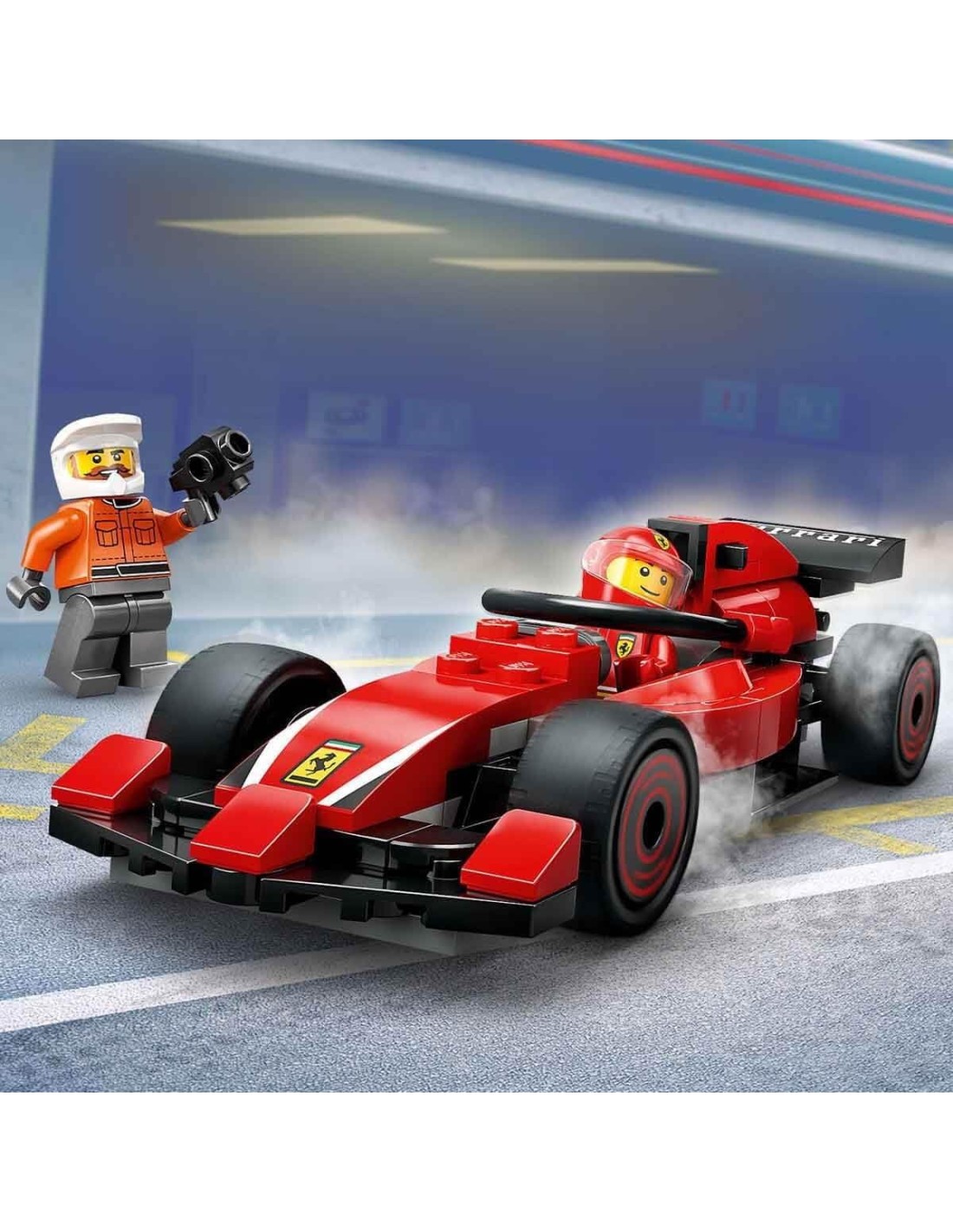 GIOCATTOLO PUBBLICIZZATO: vendita online LEGO CITY PITSTOP E MECCANICI CON MONOPOSTO FERRARI F1 in offerta