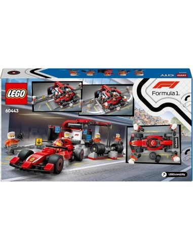 GIOCATTOLO PUBBLICIZZATO: vendita online LEGO CITY PITSTOP E MECCANICI CON MONOPOSTO FERRARI F1 in offerta