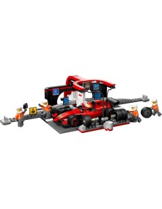 GIOCATTOLO PUBBLICIZZATO: vendita online LEGO CITY PITSTOP E MECCANICI CON MONOPOSTO FERRARI F1 in offerta 2