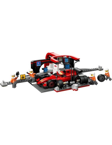 GIOCATTOLO PUBBLICIZZATO: vendita online LEGO CITY PITSTOP E MECCANICI CON MONOPOSTO FERRARI F1 in offerta
