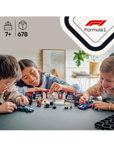 GIOCATTOLO PUBBLICIZZATO: vendita online LEGO CITY GARAGE CON MONOPOSTO MERCEDES AMG E ALPINE F1 in offerta