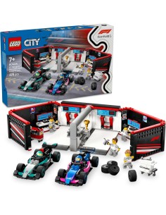 GIOCATTOLO PUBBLICIZZATO: vendita online LEGO CITY GARAGE CON MONOPOSTO MERCEDES AMG E ALPINE F1 in offerta 2