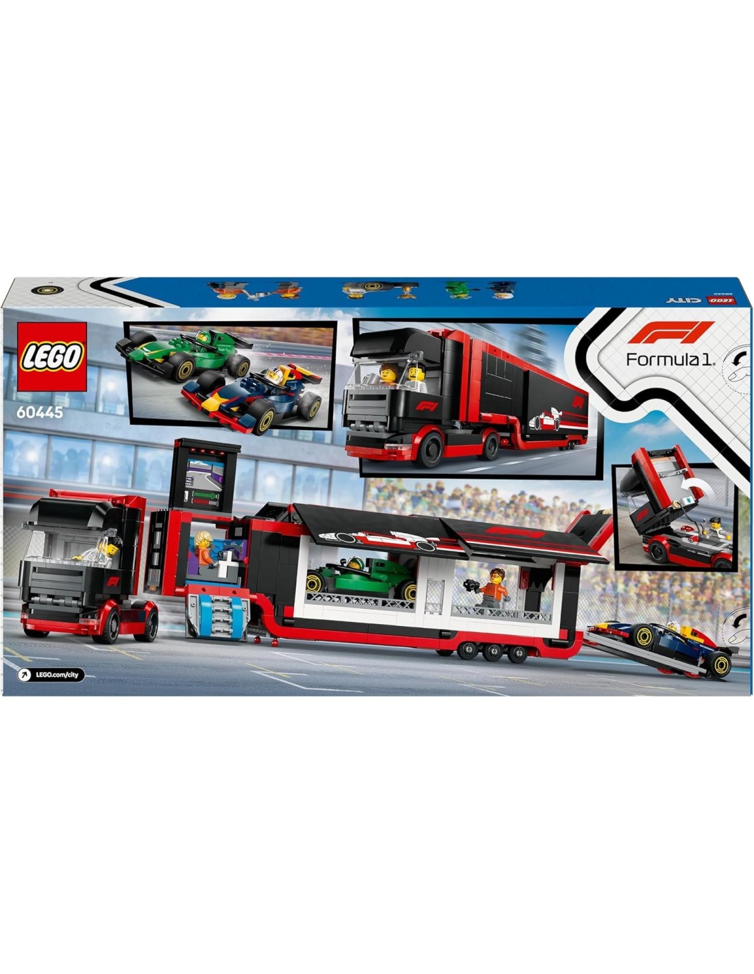 GIOCATTOLO PUBBLICIZZATO: vendita online LEGO CITY AUTOTRASPORTATORE F1 CON MONOPOSTO RB20 E AMR24 in offerta