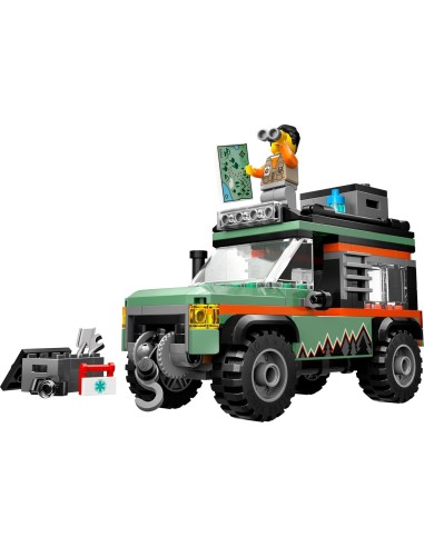 GIOCATTOLO PUBBLICIZZATO: vendita online LEGO CITY FUORISTRADA DI MONTAGNA 4X4 in offerta