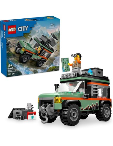 GIOCATTOLO PUBBLICIZZATO: vendita online LEGO CITY FUORISTRADA DI MONTAGNA 4X4 in offerta