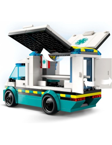 GIOCATTOLO PUBBLICIZZATO: vendita online LEGO CITY AMBULANZA DI EMERGENZA in offerta