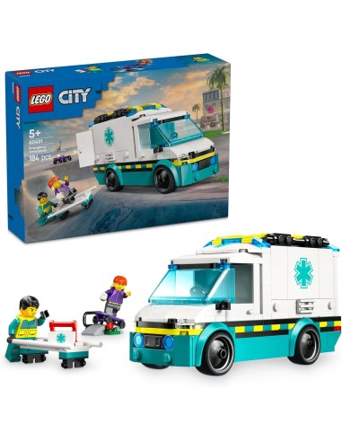 GIOCATTOLO PUBBLICIZZATO: vendita online LEGO CITY AMBULANZA DI EMERGENZA in offerta