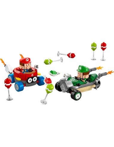 LEGO Super Mario Mario Kart: Baby Mario vs Baby Luigi - Set 7+ | Shop in Casa