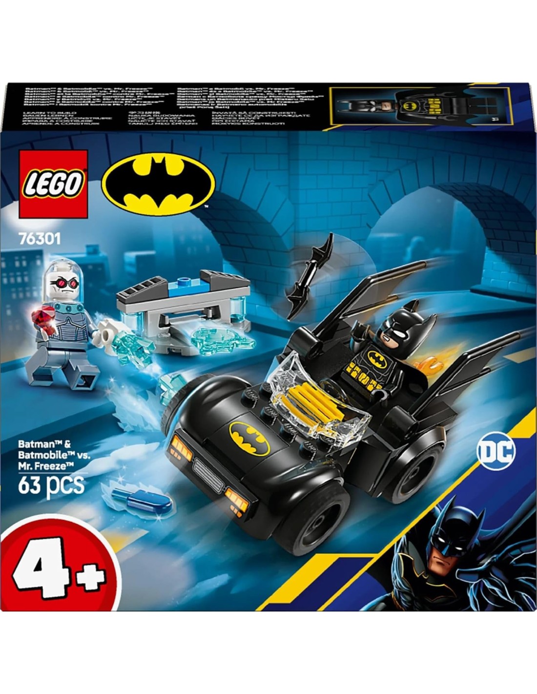 GIOCATTOLO PUBBLICIZZATO: vendita online LEGO BATMAN , BATMAN E BATMOBILE CONTRO MR.FREEZE in offerta