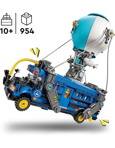 GIOCATTOLO PUBBLICIZZATO: vendita online LEGO, FORTNITE, BUS DELLA BATTAGLIA, SET DA COSTRUZIONE, 953 PEZZI, 27X23X15 CM in o...