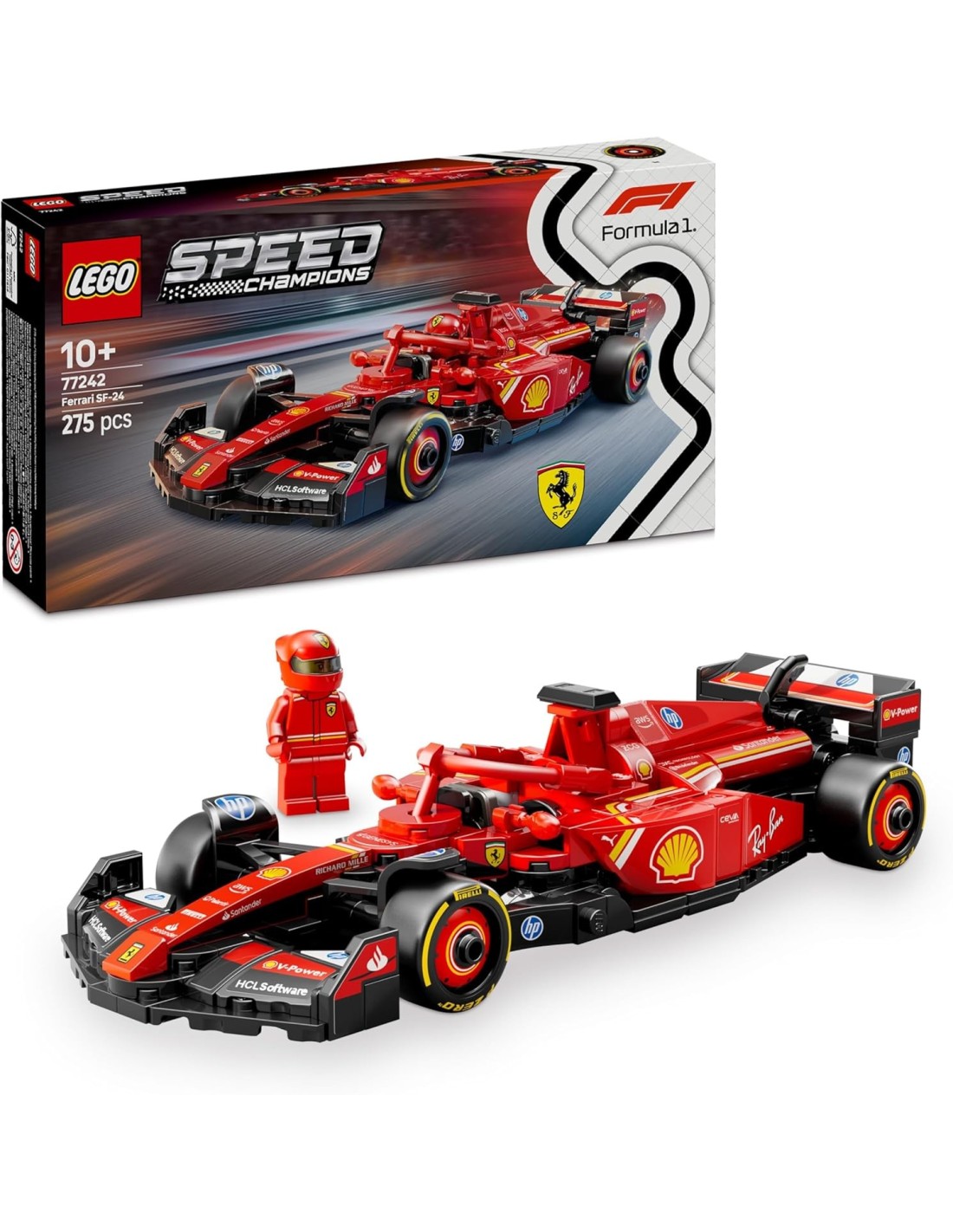 GIOCATTOLO PUBBLICIZZATO: vendita online LEGO SPEED AUTO DA CORSA F1 FERRARI SF-24 in offerta
