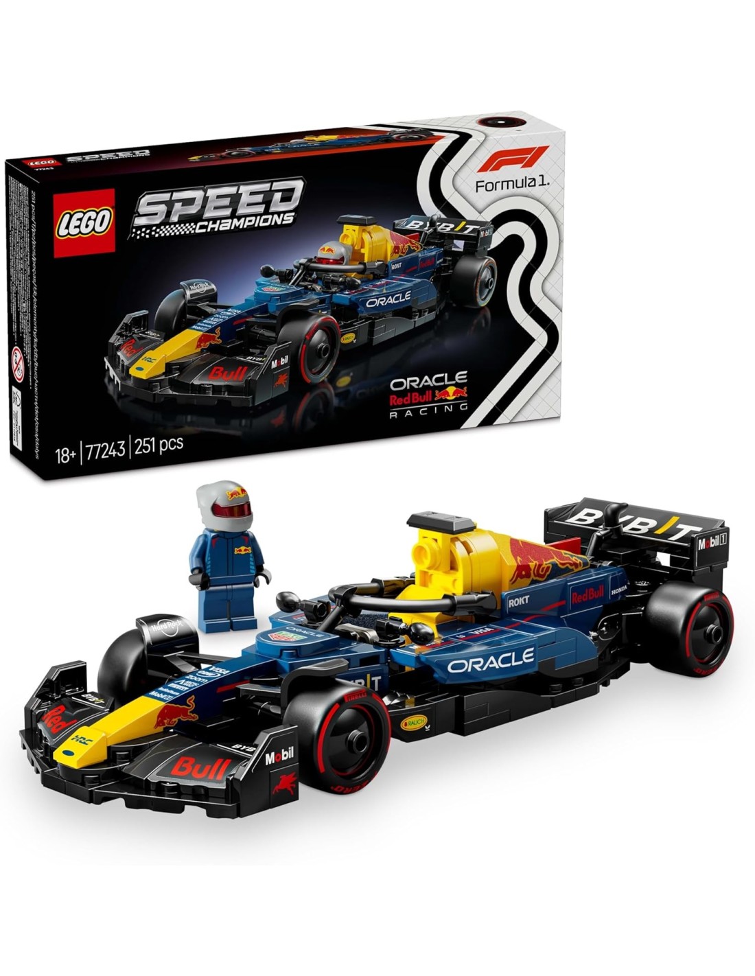 GIOCATTOLO PUBBLICIZZATO: vendita online LEGO SPEED AUTO DA CORSA F1 ORACLE RED BULL RACING RB20 in offerta