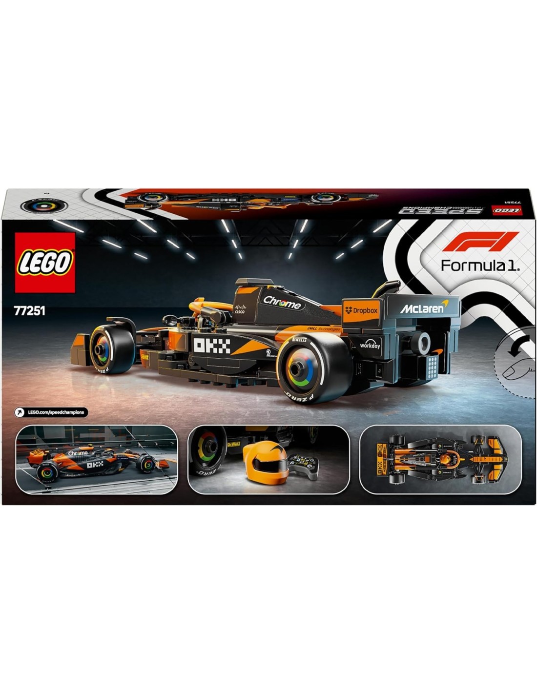 GIOCATTOLO PUBBLICIZZATO: vendita online LEGO SPEED AUTO DA CORSA MCLAREN F1 TEAM MCL38 in offerta