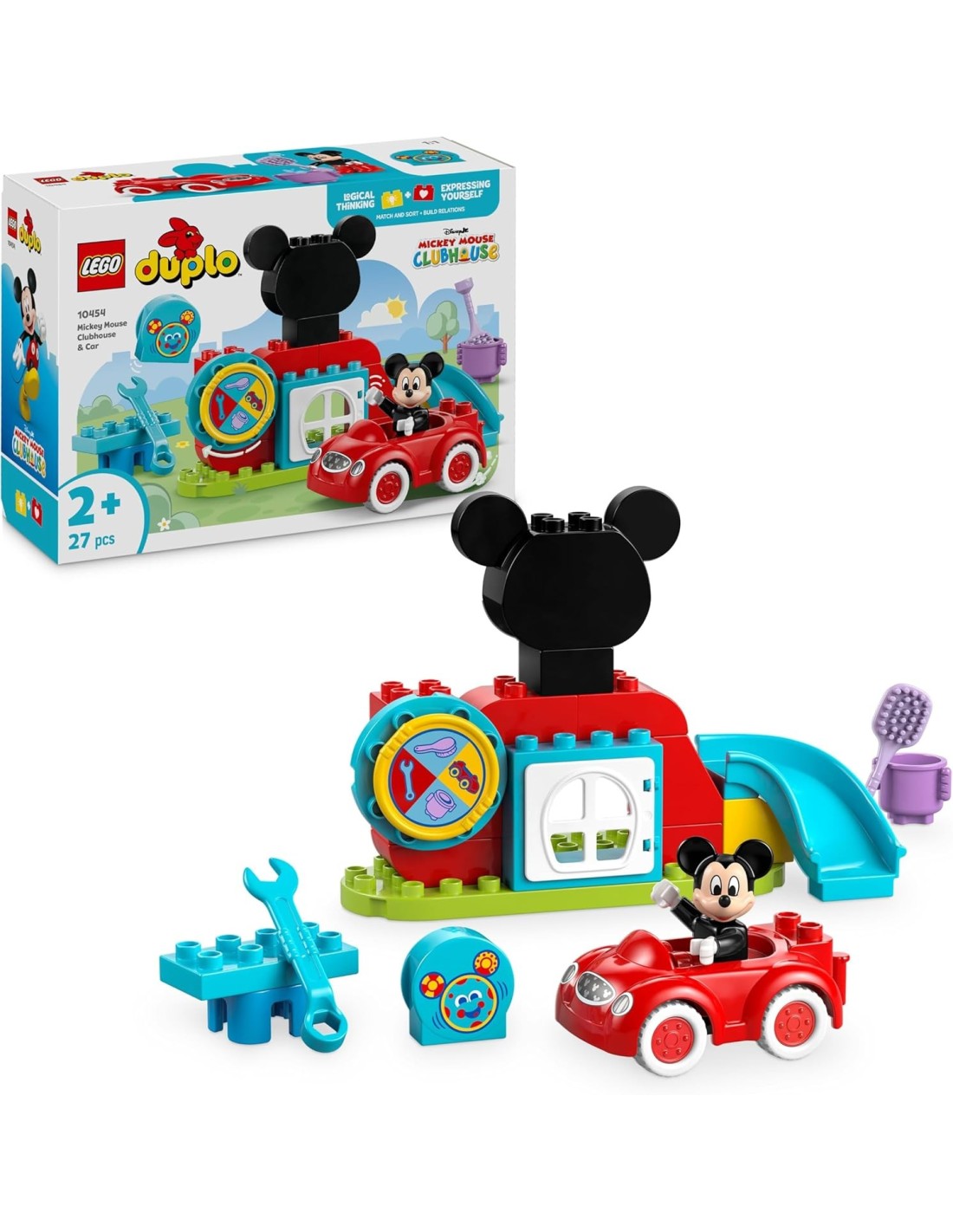 GIOCATTOLO PUBBLICIZZATO: vendita online LEGO DUPLO CASA E AUTO DI TOPOLINO in offerta