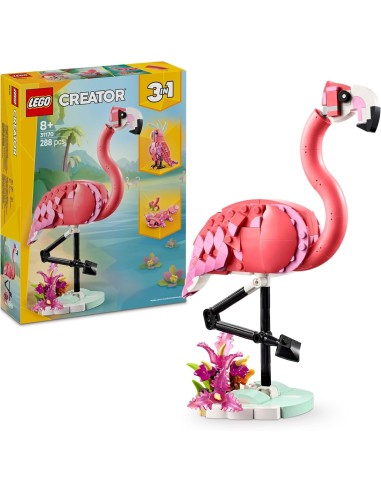GIOCATTOLO PUBBLICIZZATO: vendita online LEGO CREATOR ANIMALI SELVATICI:FENICOTTERO ROSA in offerta