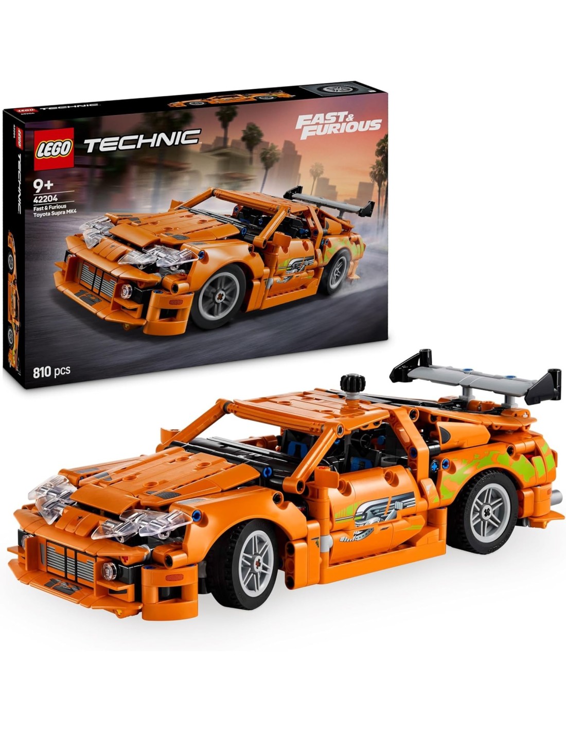 GIOCATTOLO PUBBLICIZZATO: vendita online LEGO TECHNIC FAST AND FURIOS TOYOTA SUPRA MK4 in offerta