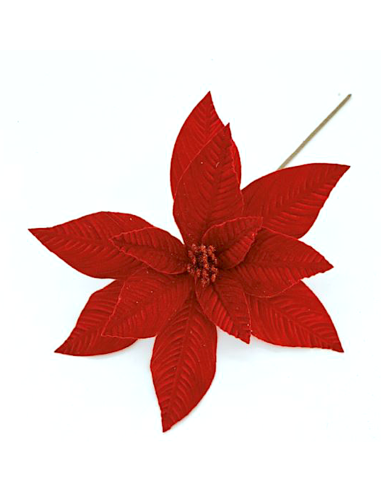 STELLA DI NATALE 32X40CM ROSSO