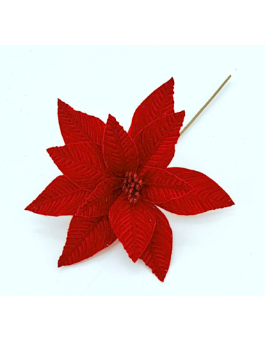 STELLA DI NATALE 28X40CM ROSSO