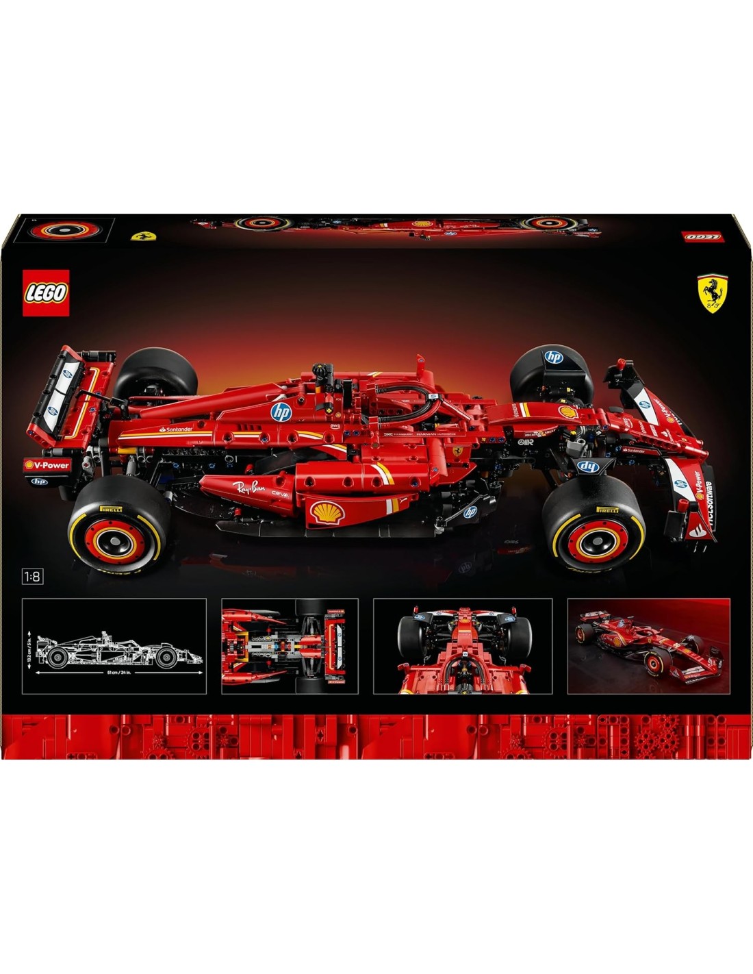 GIOCATTOLO PUBBLICIZZATO: vendita online LEGO TECHNIC MONOPOSTO F1 FERRARI SF-24 in offerta