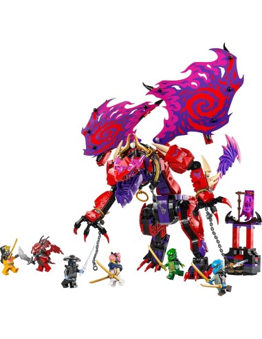 GIOCATTOLO PUBBLICIZZATO: vendita online LEGO NINJAGO THUNDERFANG DRAGO DEL CAOS in offerta