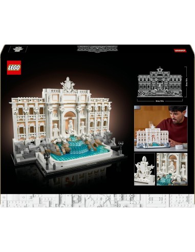 GIOCATTOLO PUBBLICIZZATO: vendita online LEGO ARCHITECTURE FONTANA DI TREVI in offerta