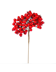 PICK BACCHE ROSSE 28X58CM PVC