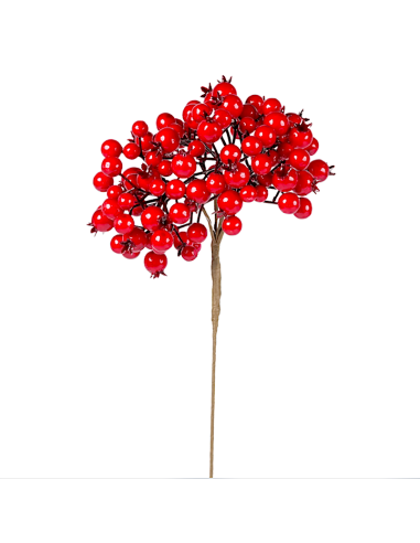PICK BACCHE ROSSE 28X58CM PVC