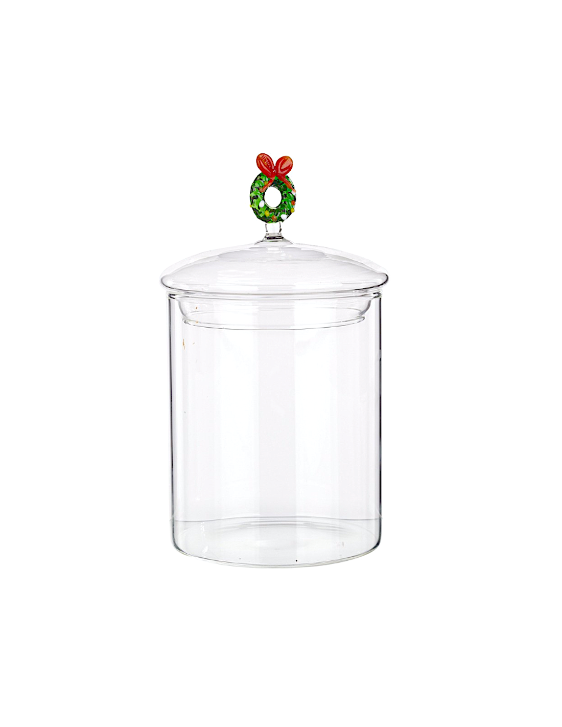 BARATTOLO ASTREA VETRO 10X16CM CON CORONA