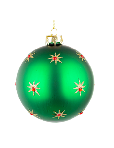 SFERA ASTRAL 10CM VETRO VERDE